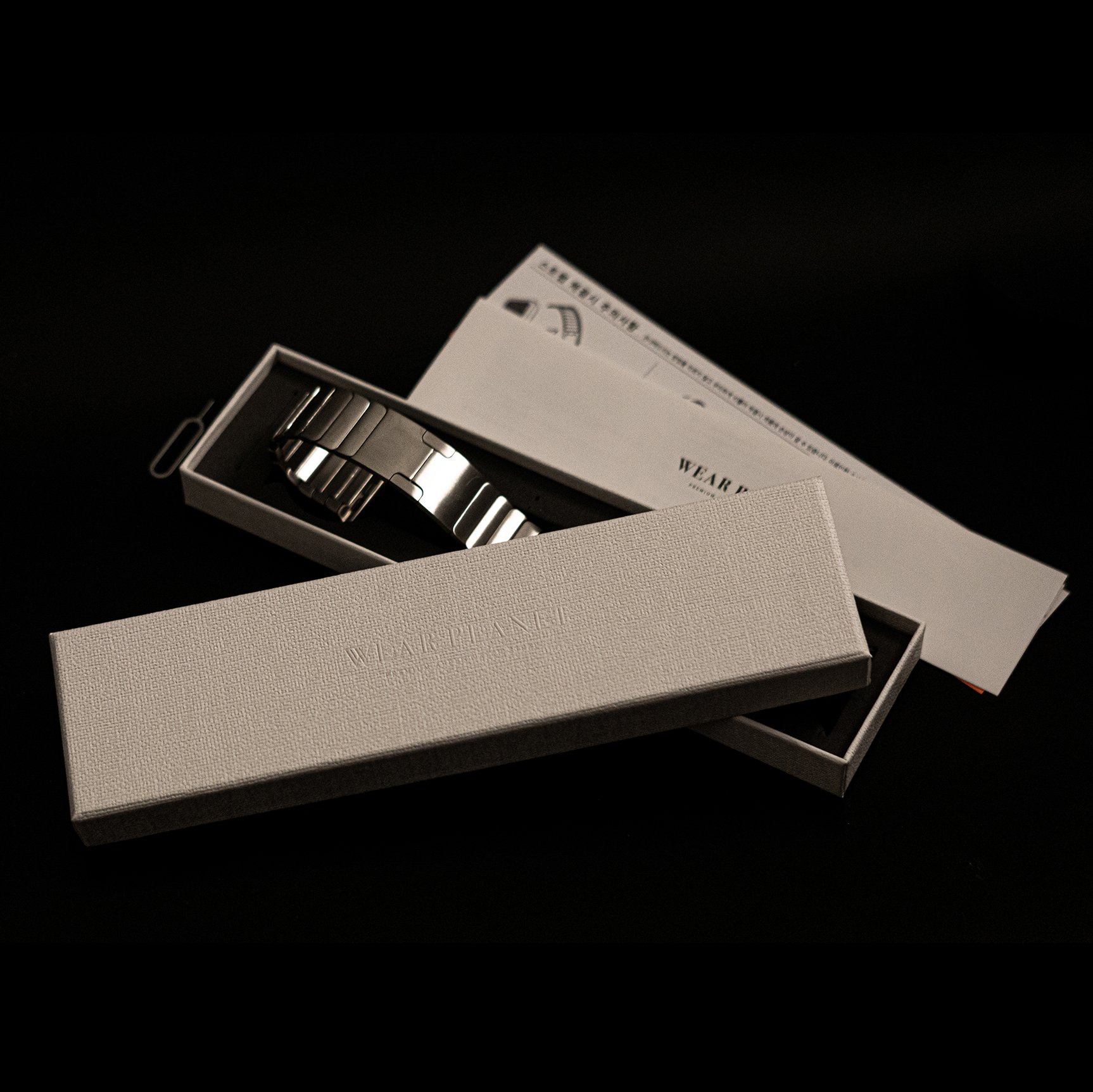 웨어플래닛 애플워치 울트라 링크브레이슬릿 프리미엄 메탈 밴드 스트랩 10 울트라 호환 상세 이미지 2