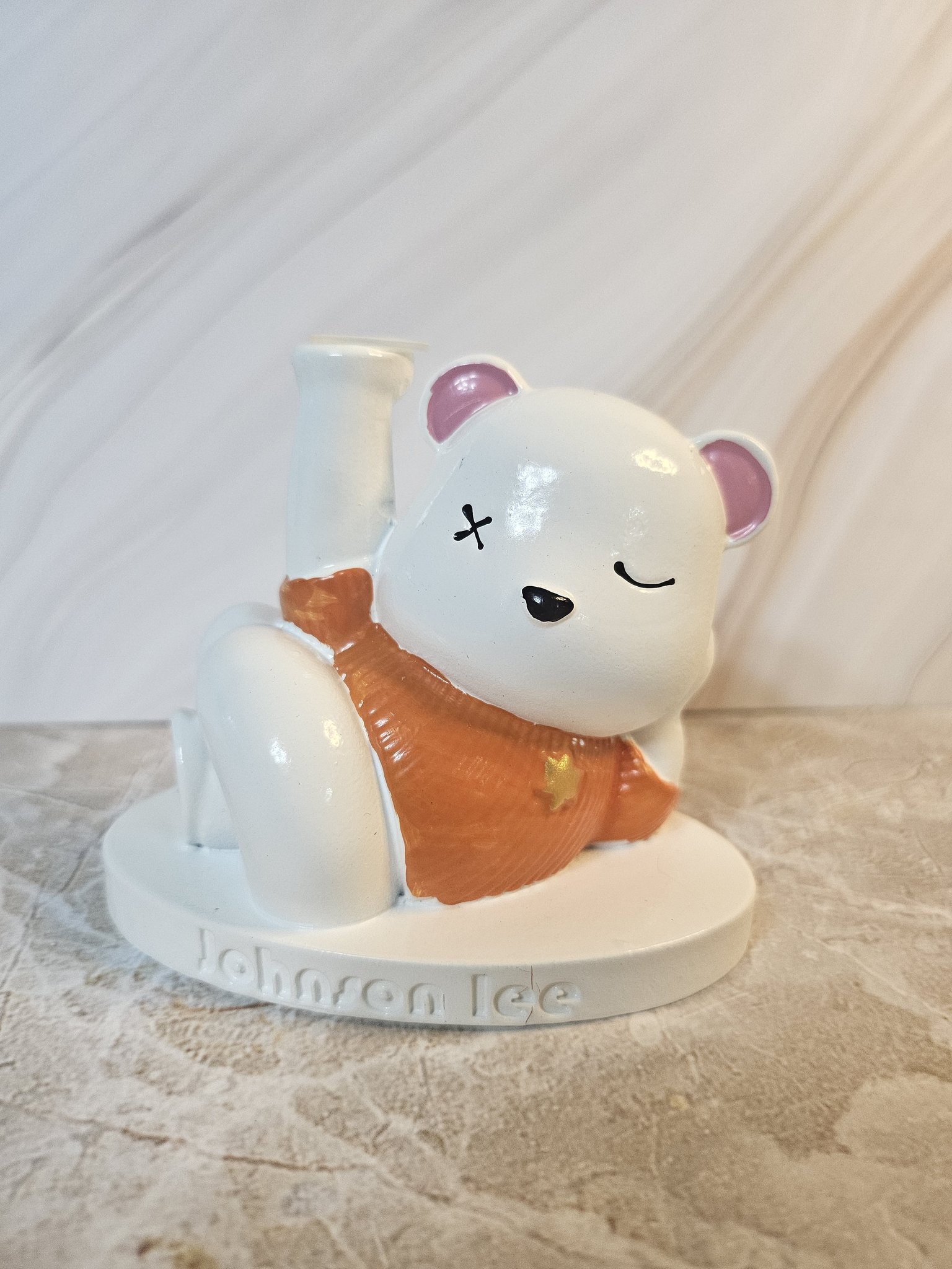 갤럭시워치 애플워치 충전기 충전 거치대 스탠드 호환 충전독 누워있는곰 상세 이미지 1