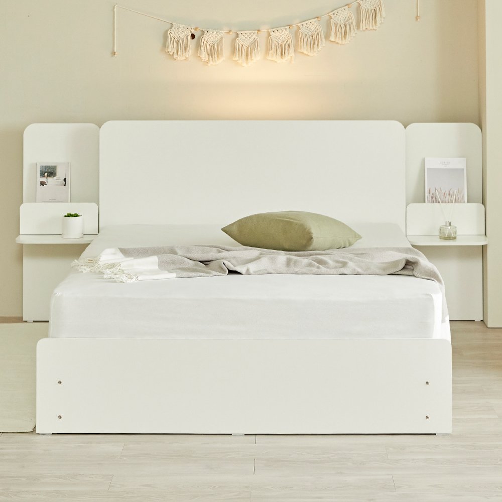 (희망일배송)토토 LED 수납침대 호텔 슬라이딩 서랍형 침대 프레임 퀸Q 상세 이미지 2