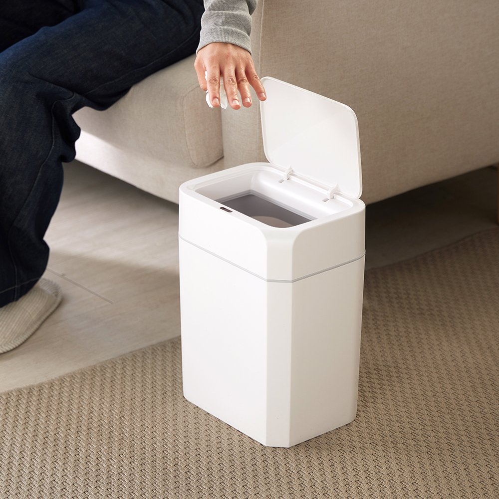 올리 센서휴지통 스마트쓰레기통 자동센서 미니 대형 12L 16L 1+1 상세 이미지 1