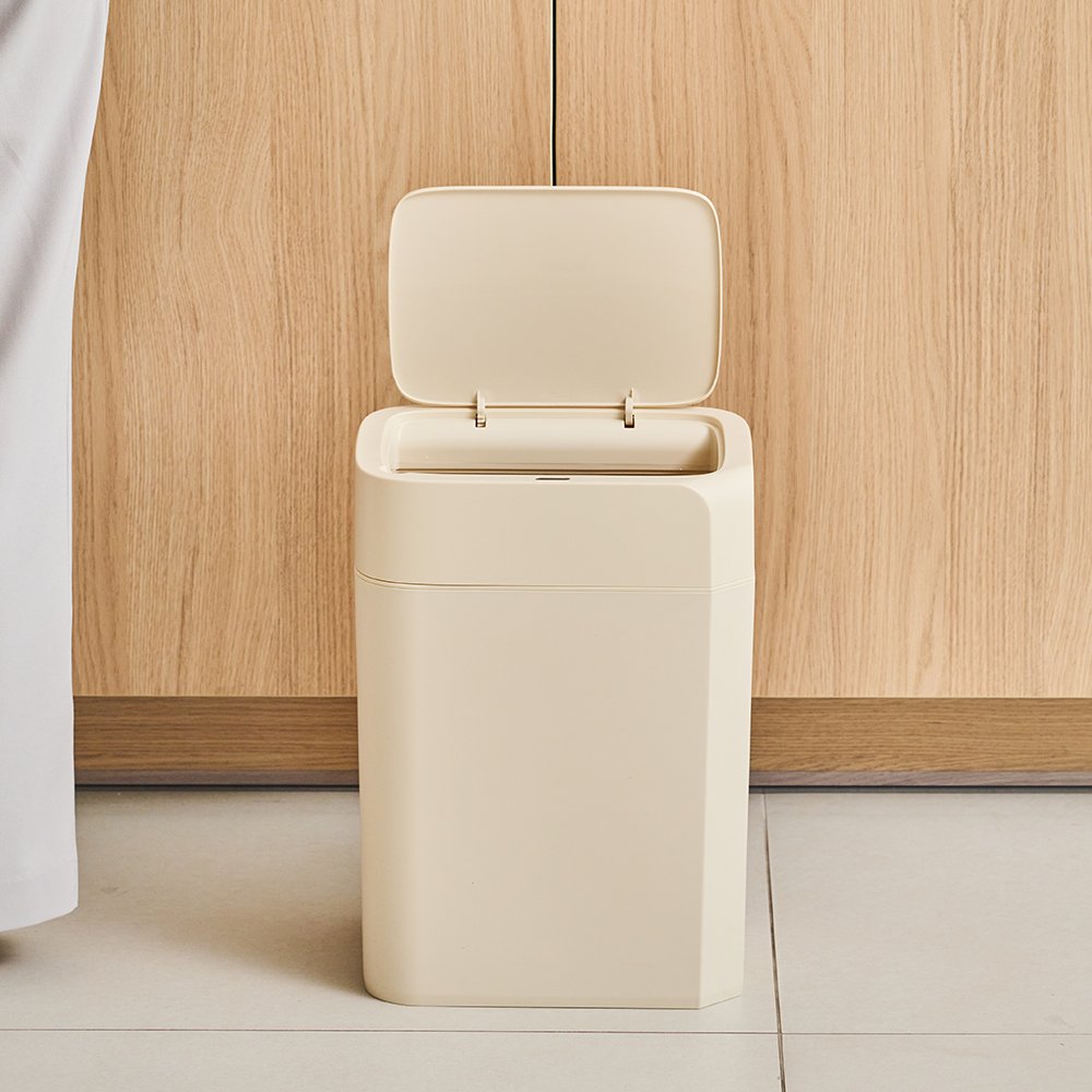 올리 센서휴지통 스마트쓰레기통 자동센서 미니 대형 12L 16L 1+1 상세 이미지 1