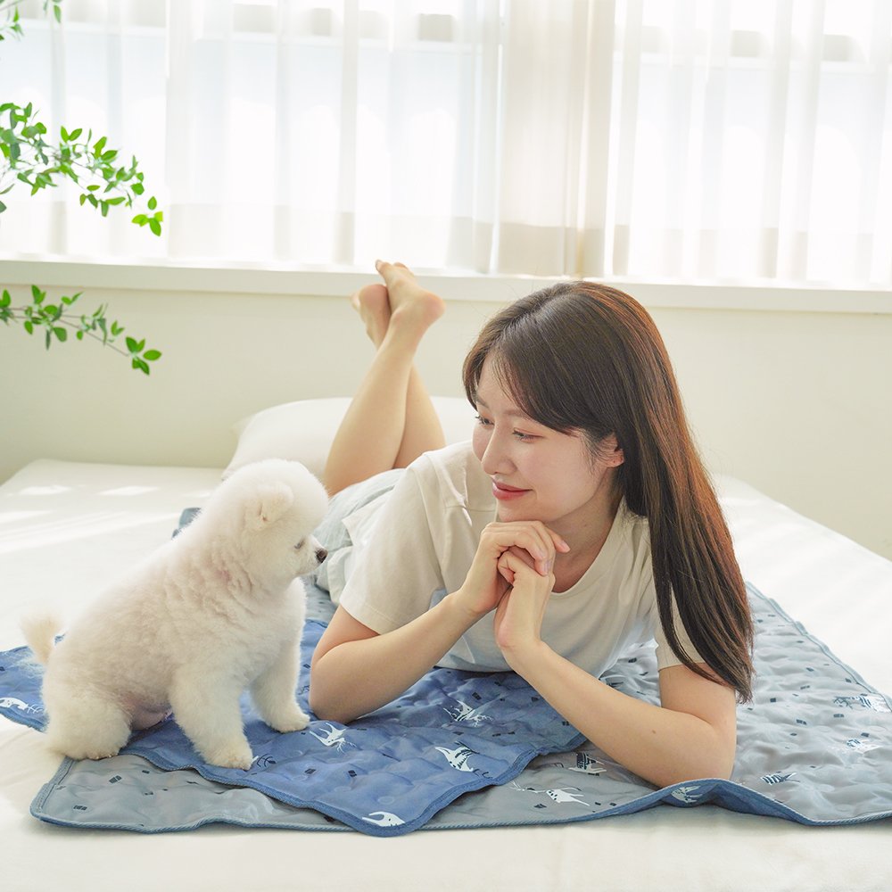 하우스터 국산 여름 쿨매트 냉감 아이스 쿨링 쿨젤 패드 침대 매트리스 냉매트 상세 이미지 2