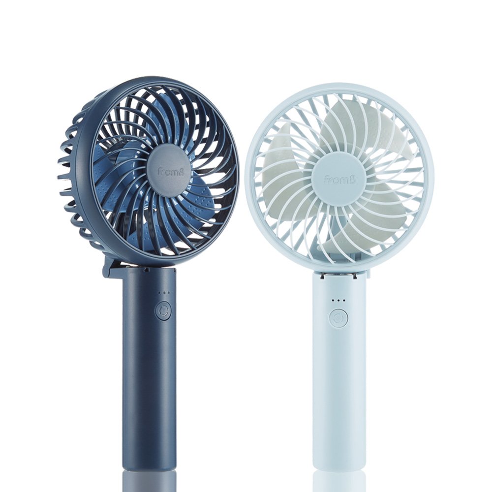 프롬비 사일런트스톰 미니 휴대용 선풍기 접이식 무소음 탁상겸용 FA135 에어리블루 상세 이미지 2