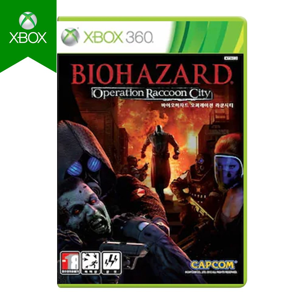 XBOX360 바이오하자드 오퍼레이션 라쿤시티 국내정발 영어 새제품 CD 상세 이미지 1